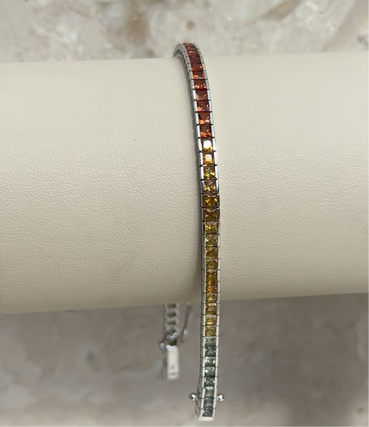 Tennis Sapphire bracelet